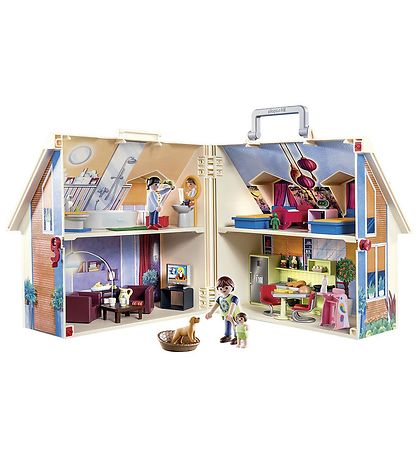 Playmobil Dollhouse - Mit Tag-med-dukkehus - 70985 - 64 Dele