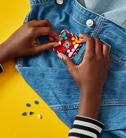 LEGO® DOTS - Mickey Mouse og Minnie Mouse påsyningsmærke 41963 -
