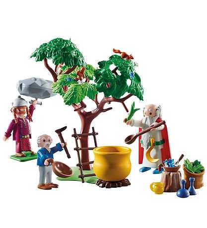 Playmobil Asterix - Miraculix Med Trylledrik - 70933 - 57 Dele