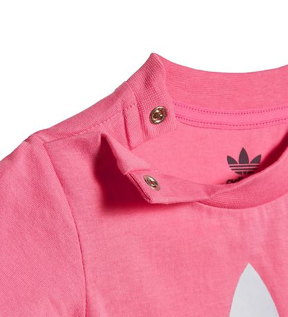 adidas Originals T-Shirt - Trefoil Tee - Pink