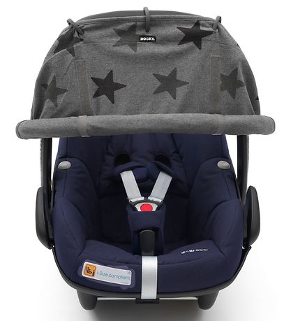 Dooky Solsejl - Universal - UV50+ - Grey Stars