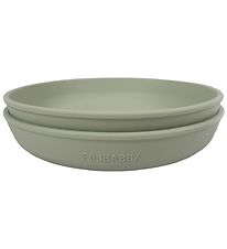 Filibabba Tallerkener - Silikone - 2-Pak - Green