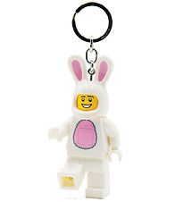 LEGO® Nøglering m. Lommelygte - LEGO® Bunny Suit Guy  