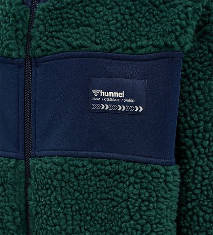 Hummel Fleecejakke - hmlEvan - Deep Teal