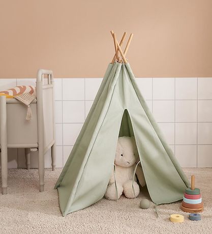 Kids Concept Legetelt - Mini Tipi - Lysegrøn