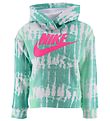 Nike Hættetrøje - Tie Dye - Mint Foam