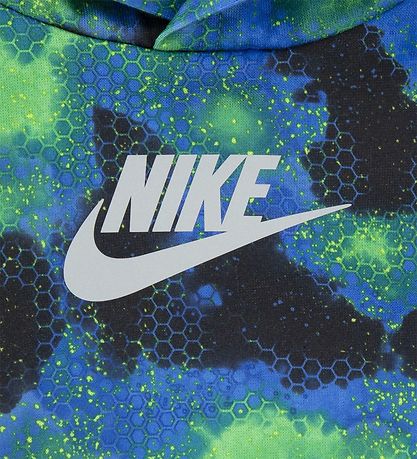 Nike Sweatsæt - Sort/Laser Blue