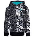 Nike Hættetrøje - Sort m. Print