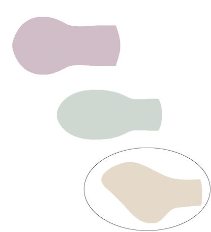 BIBS Infinity Sutter - 2-pak - Str. 1 - Anatomisk - Blush/Woodch