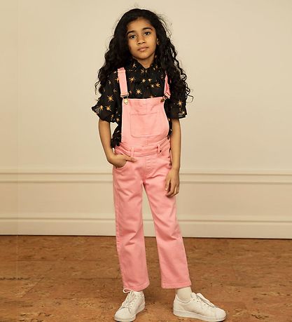 Mini Rodini Smækbukser - Nessie Twill - Pink