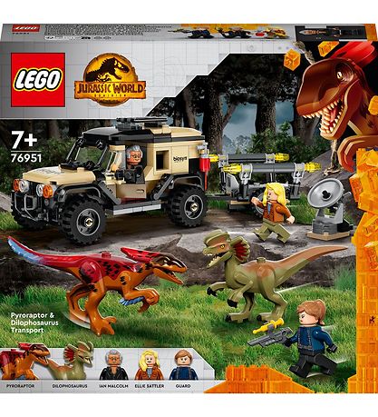 LEGO® Jurassic World - Pyroraptor & DilophosaurusTransport 76951