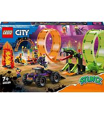 LEGO® City Stuntz - Stuntarena Med Dobbelt Loop 60339 - 598 Dele