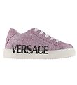 Versace Sko - Lilla m. Glimmer/Sort