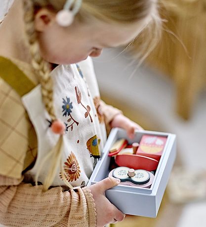 Bloomingville Legetøjsmadkasse - Thyra - Blå
