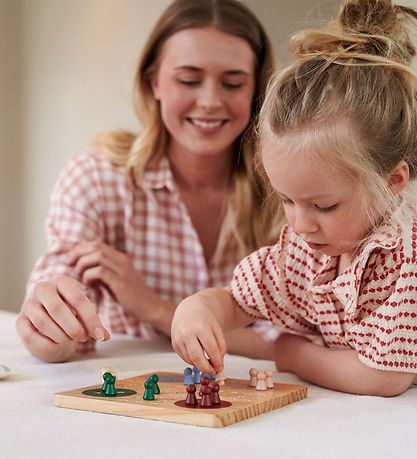 Kids Concept Brætspil - Ludo - Carl Larsson - Træ