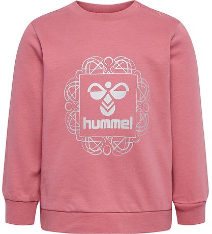 Hummel Sweatshirt - hmlLime - Dusty Rose m. Sølv