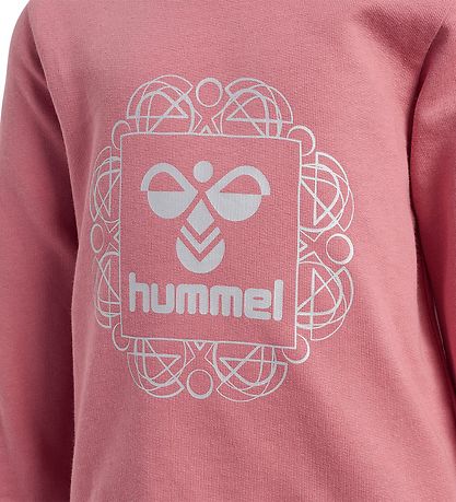 Hummel Sweatshirt - hmlLime - Dusty Rose m. Sølv