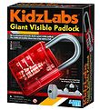4M Hængelås - KidzLabs - Stor Usynlig Hængelås
