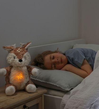 Cloud-B Bamse m. Lys og Lyd - Love Light - 21cm - Finley The Faw