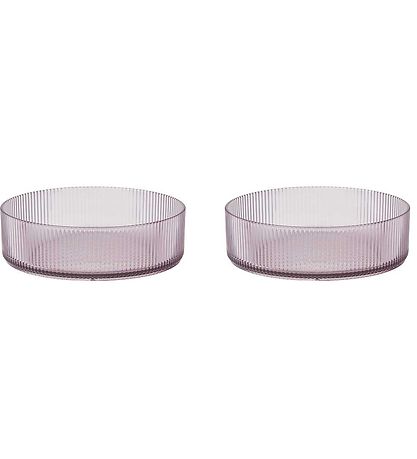 Liewood Skål - Tritan - 2-Pak - Joel - 14x4 cm - Misty Lilac