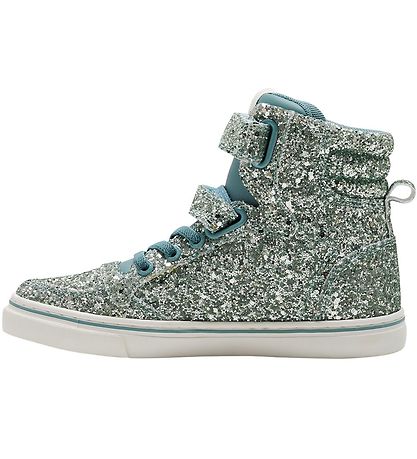 Hummel Støvler - Slimmer Stadil Glitter Jr - Mineral Blue