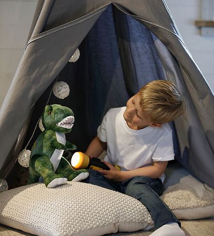 Teddykompaniet Bamse - Teddy Glow - Selvlysende Dinosaur - Grøn