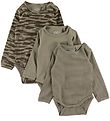Sofie Schnoor Body l/æ - 3-pak - Dusty Green