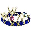 Den Goda Fen Kostüm - Tiara m. Cord - Blau