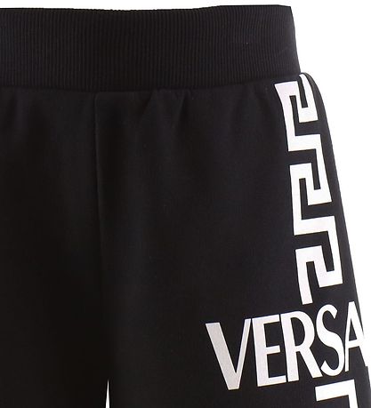 Versace Sweatshorts - Sort m. Hvid