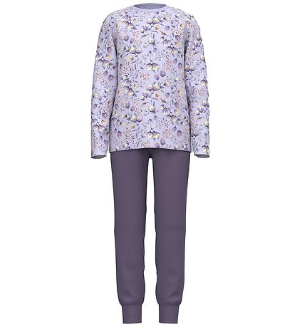 Name It Nattøj - Noos - NkfNightset - Purple Heather