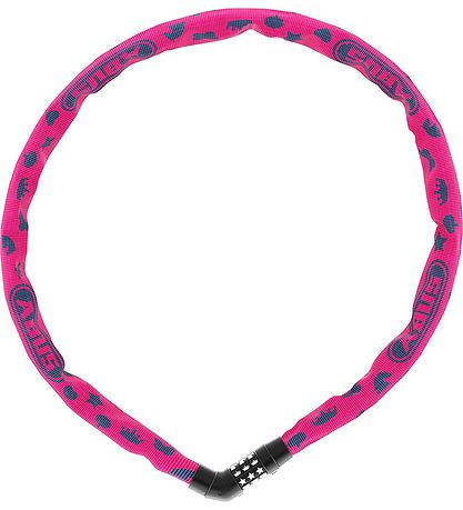 Abus Kædelås - 4804C Symbols - 75 cm - Pink