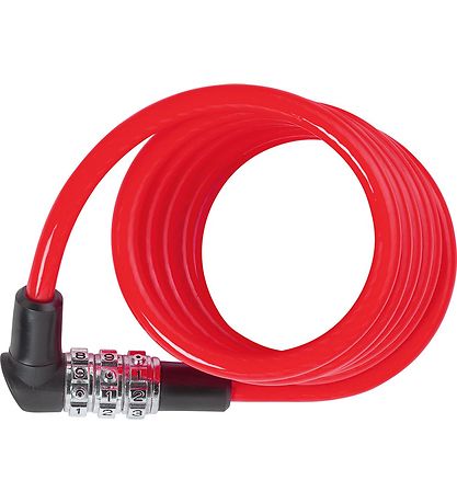 Abus Spirallås - 3506C - 120 cm - Rød
