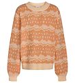 Grunt Bluse - Strik  Anele - Light Orange