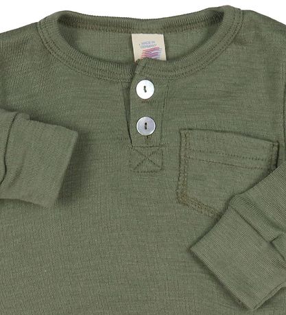Engel Bluse - Uld/Silke - Olive