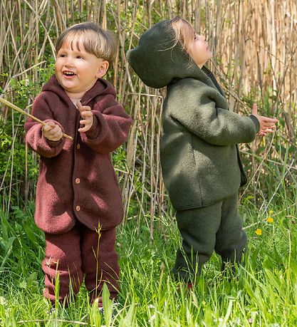 Engel Cardigan - Uld - Cinnamon Mélange