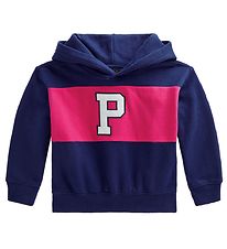 Polo Ralph Lauren Hættetrøje - Boston Commons - Blå/Pink