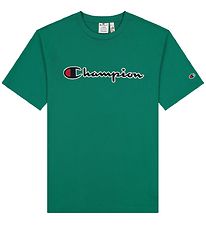 Champion Fashion T-shirt - Grøn m. Logo