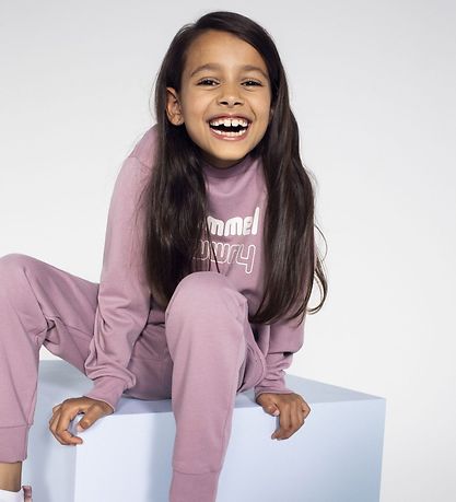 Hummel Sweatsæt - hmlNEW - Rosa