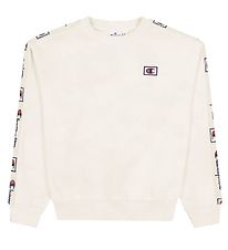 Champion Fashion Sweatshirt - Hvid/Grå m. Logo