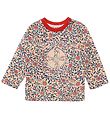 Marni Bluse - Gul m. Blå Mønster