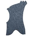 Racing Kids Elefanthue - Uld/Bomuld - 2-lags - Dusty Blue m. Tak