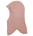 Racing Kids Elefanthue - Uld/Bomuld - 2-lags - Dusty Rose m. Slø