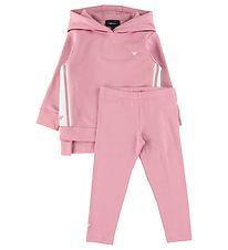 Emporio Armani Hættetrøje/Leggings - Rosa
