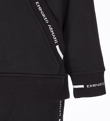 Emporio Armani Sweatsæt - Sort m. Hvid