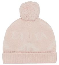 Emporio Armani Hue - Uld/Silke - Rosa m. Hvid