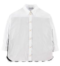 Dolce & Gabbana Skjorte - 90's - Hvid/Sort