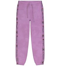 Champion Fashion Sweatpants - Elastic Cuff - Lilla