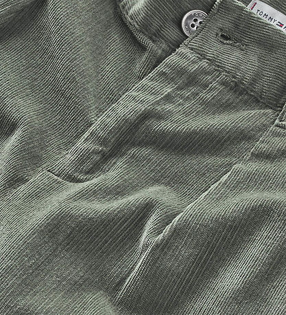 Tommy Hilfiger Fløjlsbukser - Avalon Green