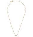 Design Letters Halskæde - Square Link - 45 cm - 18 K Guldbelagt
