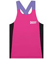 DKNY Træningstop - Rose Peps/Sort